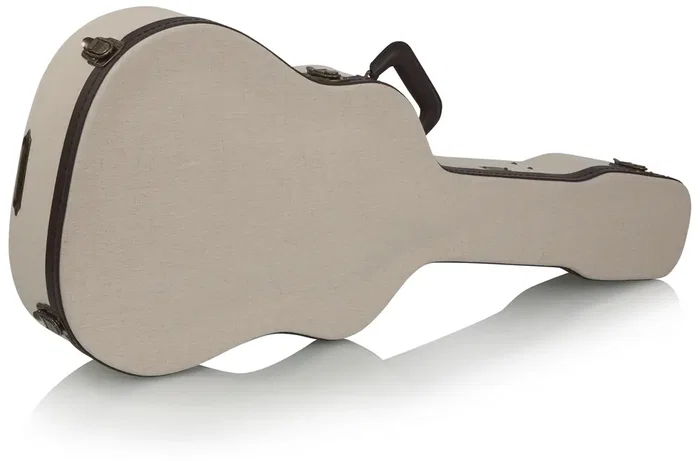 Gator Journeyman Étui en bois Deluxe pour guitare acoustique Dreadnought - Canvas Gator Journeyman Étui en bois Deluxe pour guitare acoustique Dreadnought - Canvas