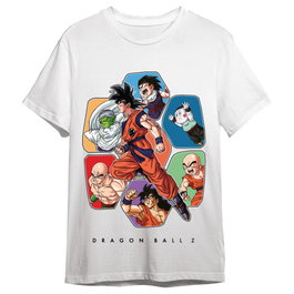 Superplay Dragon Ball T-Shirt Friends Blanc (M)