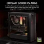 Corsair 3200D RS ARGB Boîtier PC Moyen Tour Gris, 3 ventilateurs RS120 ARGB