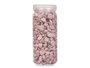 GIFTDECOR Bote Piedra 10-20 mm Metallizzata Rosa 700g