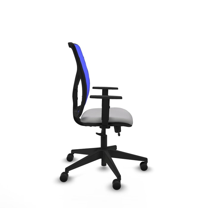 PIQUERAS Y CRESPO Chaise Motilla Synchrone/Traslack Gris clair et Bleu
