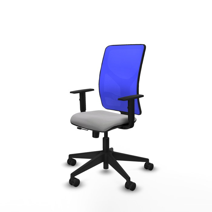 PIQUERAS Y CRESPO Chaise Motilla Synchrone/Traslack Gris clair et Bleu