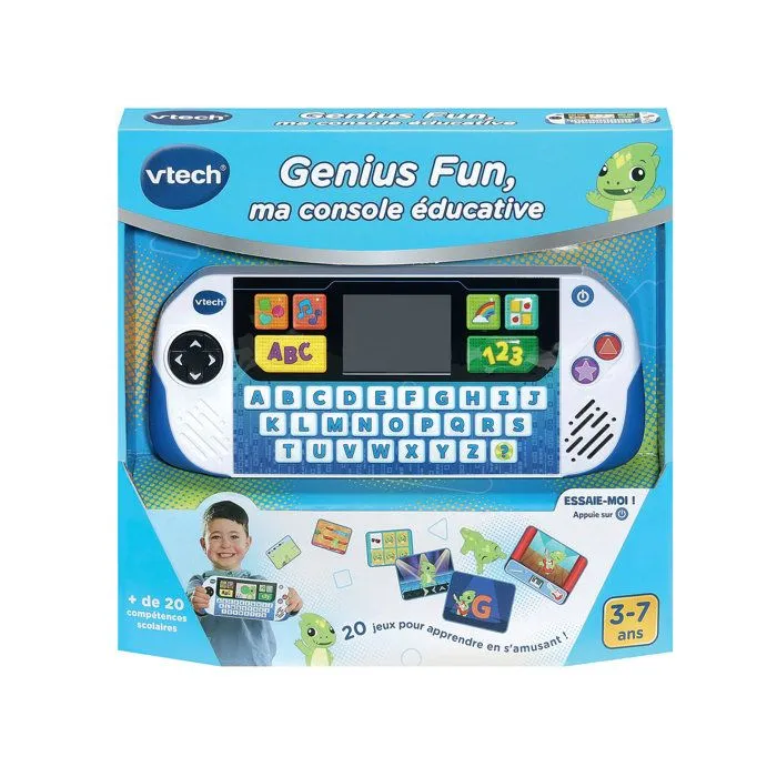 Vtech Genius Fun, ma console éducative - Multicolore Vtech Genius Fun, ma console éducative - Multicolore