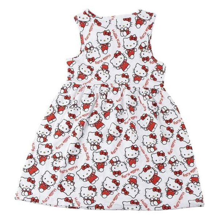 Robe Hello Kitty Blanc 9-10 Ans Robe Hello Kitty Blanc 9-10 Ans