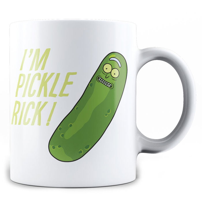 SD TOYS Taza I am Pickle Rick - Rick and Morty SD TOYS Taza I am Pickle Rick - Rick and Morty