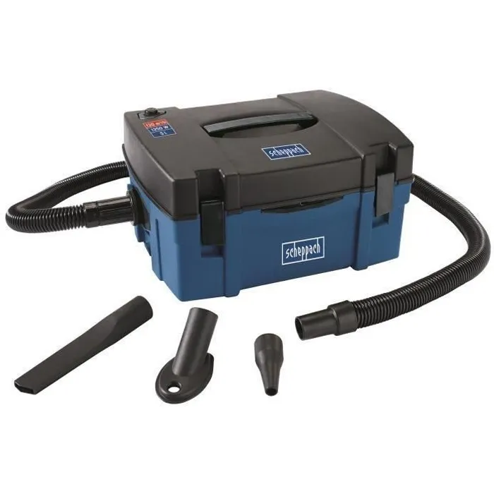 Scheppach HD2P Aspirateur compact de chantier 1250W 5L Scheppach HD2P Aspirateur compact de chantier 1250W 5L