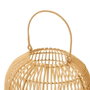 BigBuy Home Lampe de bureau Naturel Métal Rotin