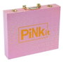 Nice - Coffret de maquillage 'Pink It Selfie' avec anneau lumineux pour selfies - 2 niveaux de luminosité - Rose