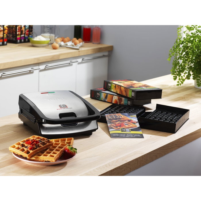 Tefal SW 854 D Snack Collection - Appareil multifonction pour sandwichs et gaufres