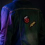 ERIK - Set de 3 patches bande Anthrax en polyester à coudre ou coller - Différents designs