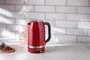 Kitchenaid 5KEK1701 Bouilloire électrique Rouge avec 7 températures réglables (50°C à 100°C) - Grande capacité