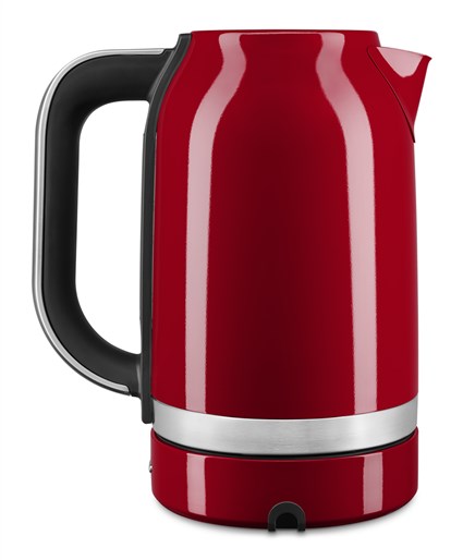 Kitchenaid 5KEK1701 Bouilloire électrique Rouge avec 7 températures réglables (50°C à 100°C) - Grande capacité