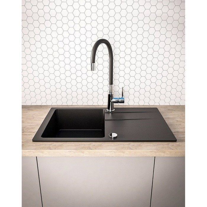 Maidsinks Évier simple 070 242 101LC Noir Maidsinks Évier simple 070 242 101LC Noir