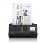Epson ES-C380W Scanner de Bureau A4 30 ppm Résolution 600 x 600 DPI Alimentation Automatique de Documents Noir