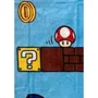 Mario Bros Plaid - Super Mario - Coral ultra doux 130 x 180 cm - Décoration intérieure et accessoire de confort