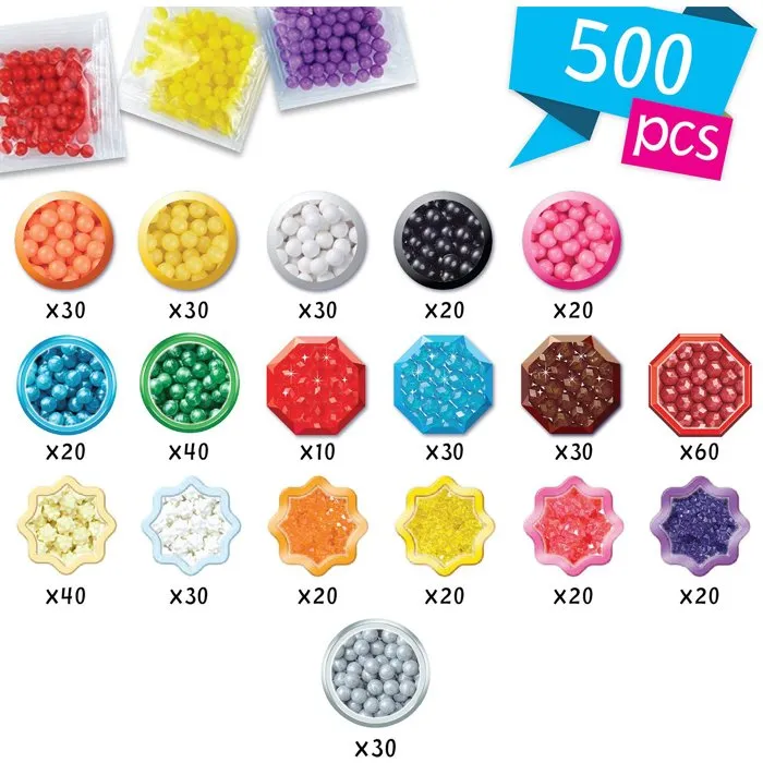 Aquabeads Coffret créatif Découverte avec 500 perles et flip tray Aquabeads Coffret créatif Découverte avec 500 perles et flip tray