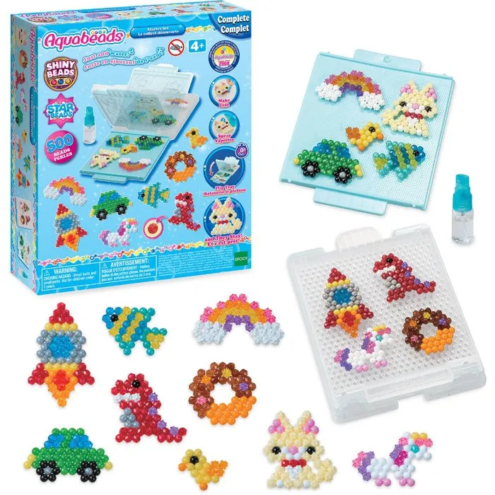Aquabeads Coffret créatif Découverte avec 500 perles et flip tray Aquabeads Coffret créatif Découverte avec 500 perles et flip tray