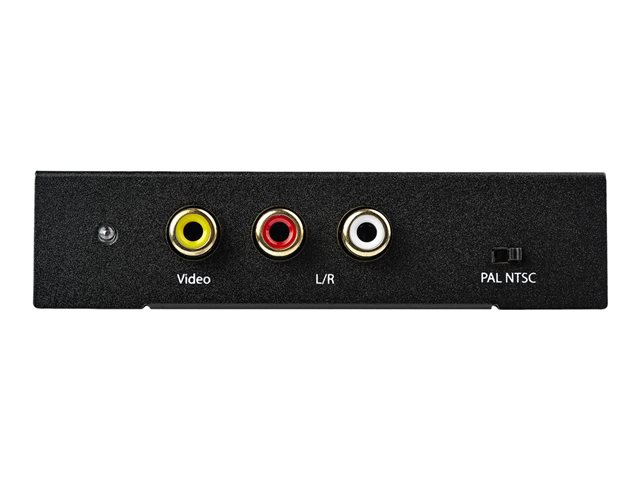 StarTech HD2VID2 Convertisseur HDMI vers RCA Vidéo Composite Audio Stéréo PAL NTSC