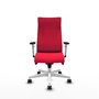Piqueras Y Crespo Fauteuil de bureau Albacete, Rouge, Mécanisme Synchrone