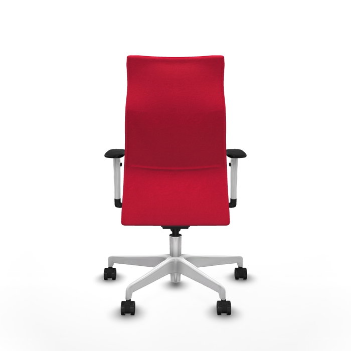 Piqueras Y Crespo Fauteuil de bureau Albacete, Rouge, Mécanisme Synchrone