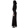 Déguisement Fantôme Sexy Adulte Halloween, Noir, Femme, Taille M-L, en Polyester