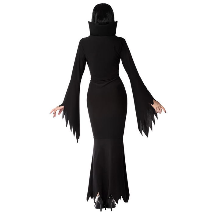 Déguisement Fantôme Sexy Adulte Halloween, Noir, Femme, Taille M-L, en Polyester