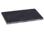 Kinvara Pizarra Aperitivo 15x10 cm Ardoise Noir avec Patins (Set de 36)