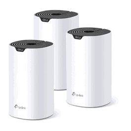 TP-LINK Deco S4 Système Mesh WiFi AC1200 - Pack de 3 unités blanches pour couverture étendue