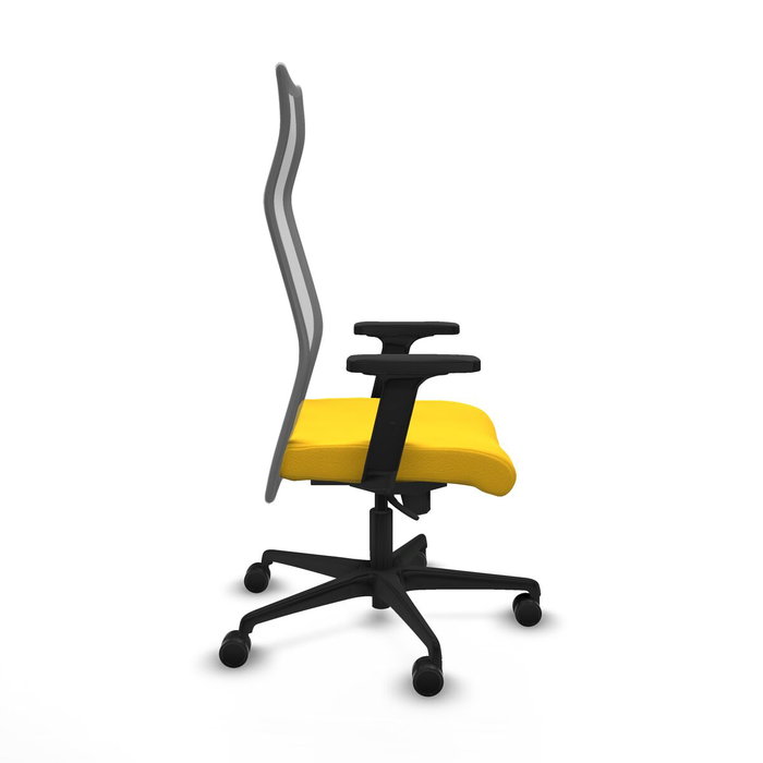 Chaise de Bureau Piqueras y Crespo B2D036N Jaune