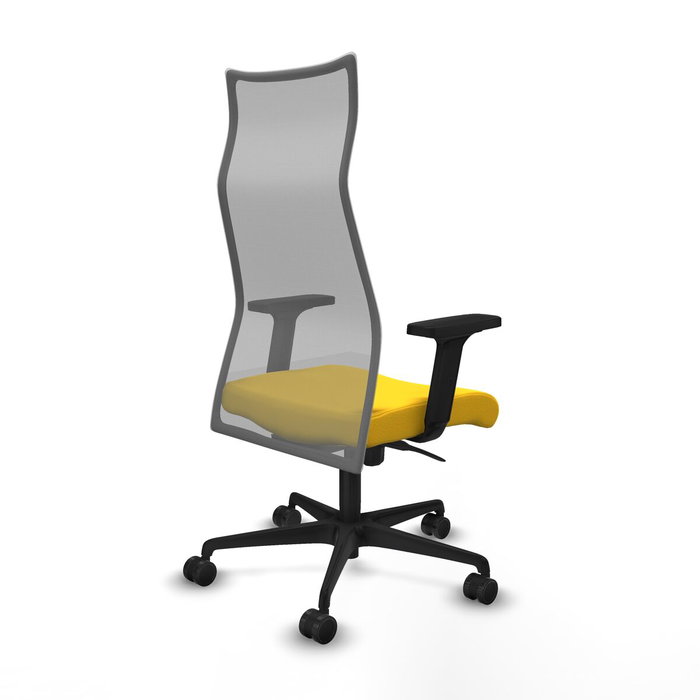 Chaise de Bureau Piqueras y Crespo B2D036N Jaune