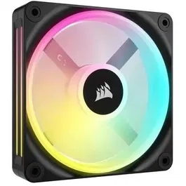 Corsair Ventilateur de PC CO-9051001-WW 120 mm PWM RGB Noir ou Blanc, Vitesse 480-2400 tr/min