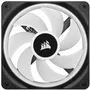 Corsair Ventilateur de PC CO-9051001-WW 120 mm PWM RGB Noir ou Blanc, Vitesse 480-2400 tr/min
