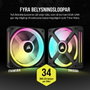 Corsair iCUE LINK QX120 RGB CO-9051001-WW Noir