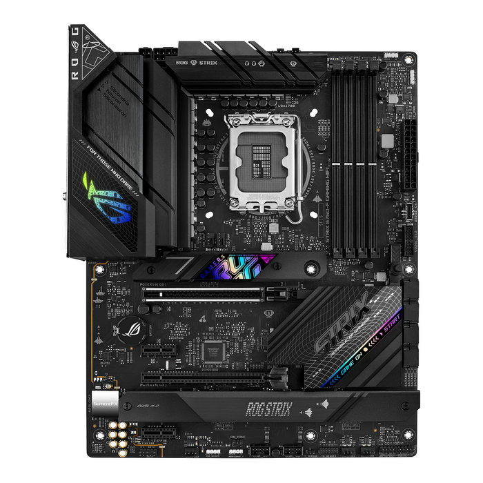 Asus ROG STRIX B760-F GAMING WiFi Carte Mère (Socket LGA1700, Intel B760, DDR5, Wi-Fi 6, Bluetooth, 90MB1CT0-M1EAY0) - Noir Asus ROG STRIX B760-F GAMING WiFi Carte Mère (Socket LGA1700, Intel B760, DDR5, Wi-Fi 6, Bluetooth, 90MB1CT0-M1EAY0) - Noir