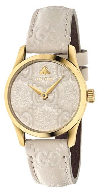 Gucci YA126580A G-Timeless Beige et Dorée Gucci YA126580A G-Timeless Beige et Dorée