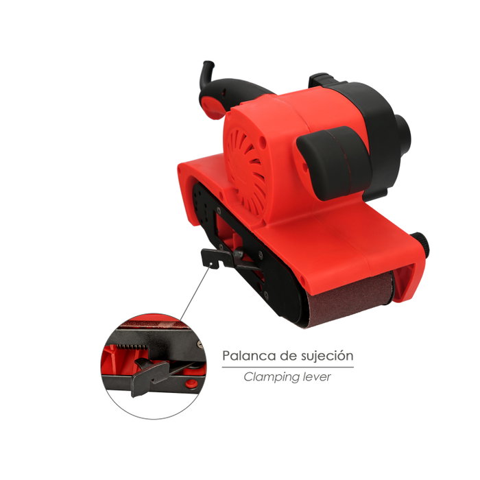 WOLFPACK LINEA PROFESIONAL Ponceuse à bande 800W