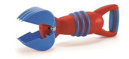 Hape Excavadora roja - Pelleteuse jouet pour sable et terre, 30.80x12x8.8 cm, à partir de 2 ans