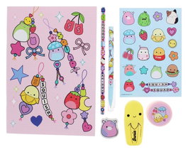 Thumbs Up Squishmallows set papeterie Squish Squad 7 pièces