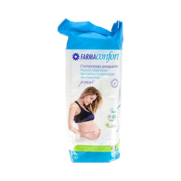 FARMACONFORT Compresa Postpartum Hygienic Compress 10 Unités FARMACONFORT Compresa Postpartum Hygienic Compress 10 Unités