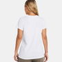 T-shirt à manches courtes femme Under Armour UA Sportstyle Logo Blanc 13-14 Ans