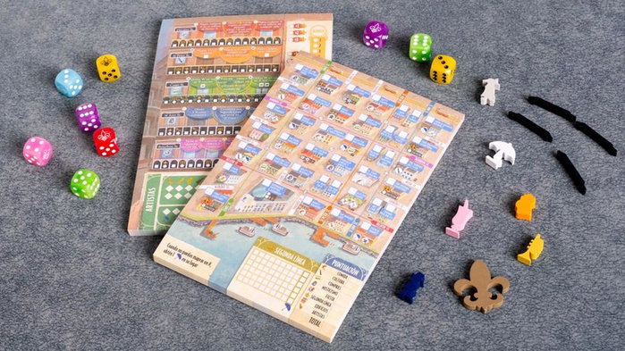 Tranjis Games French Quarter Jeu de société - Planification de route à Nouvelle-Orléans, solo ou multijoueur Tranjis Games French Quarter Jeu de société - Planification de route à Nouvelle-Orléans, solo ou multijoueur