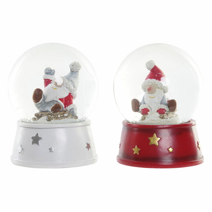 Boule de Noël DKD Home Decor Résine Verre Père Noël (2 pcs) (9.5 x 9.5 x 13.5 cm) Boule de Noël DKD Home Decor Résine Verre Père Noël (2 pcs) (9.5 x 9.5 x 13.5 cm)