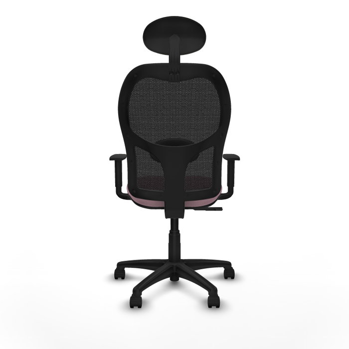 Piqueras Y Crespo Silla de oficina Alocén Rose et Noir avec mécanisme Sincro et cabecero fijo Piqueras Y Crespo Silla de oficina Alocén Rose et Noir avec mécanisme Sincro et cabecero fijo