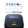 Baseus Chargeur mural P10176800123-00 Bleu 45 W USB-C