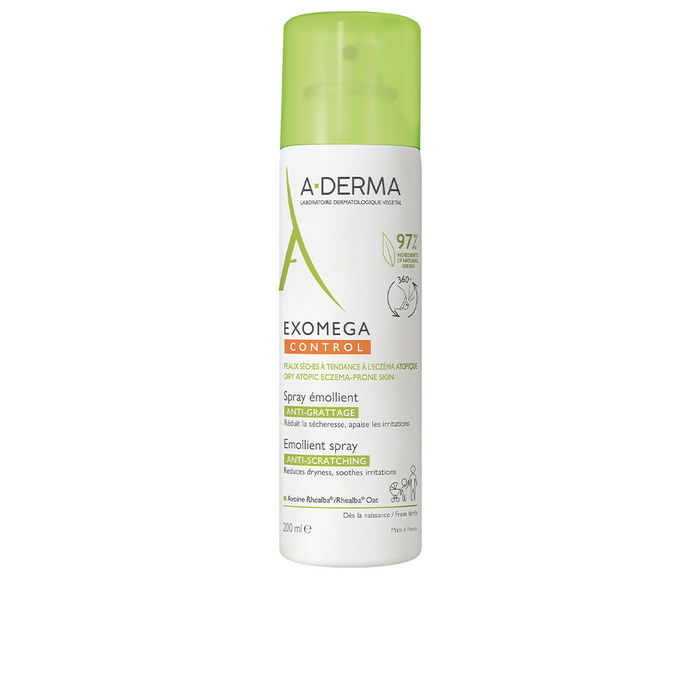 A-Derma EXOMEGA CONTROL spray emoliente hydratant 200 ml pour peaux sèches et atopiques A-Derma EXOMEGA CONTROL spray emoliente hydratant 200 ml pour peaux sèches et atopiques