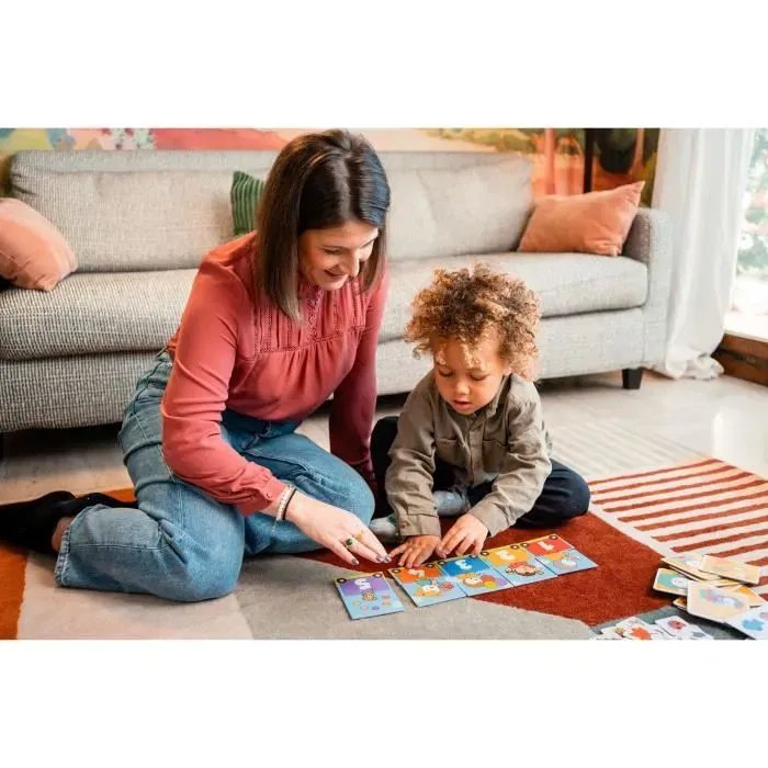 Nathan - T'choupi - Coffret de 7 jeux éducatifs - Loto, train des chiffres - Pour enfants dès 2 ans