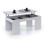 Table Basse Forés Blanc 100 X 68 X 43 CM