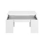 Table Basse Forés Blanc 100 X 68 X 43 CM