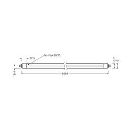 Ledvance Tube LED T5 G5 18W 2800Lm 6500K Gradable