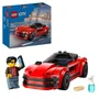Lego 60448 City La voiture de sport rouge - Jouet de construction pour garçon dès 5 ans